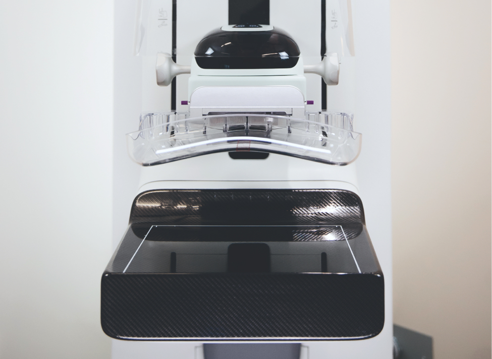 Photo of SmartCurve Mammogram Machine
