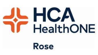 HealthONE Rose Logo